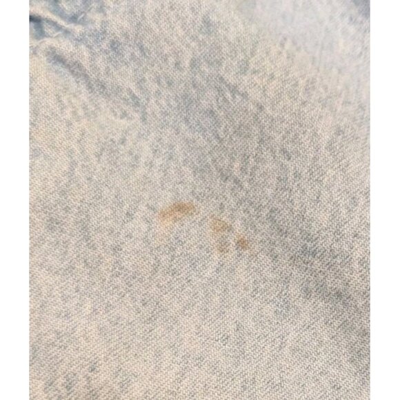 VTG GAP Overalls Mens Large Denim Paint Grunge Work Hippie Y2K Boho Jean Relaxed - Picture 13 of 14